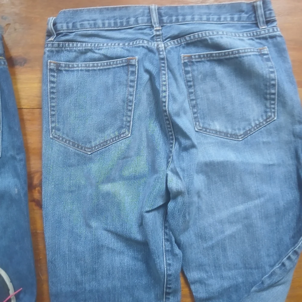 J. Crew Blue Bootcut Jeans Classic Style Two Pair 34X30